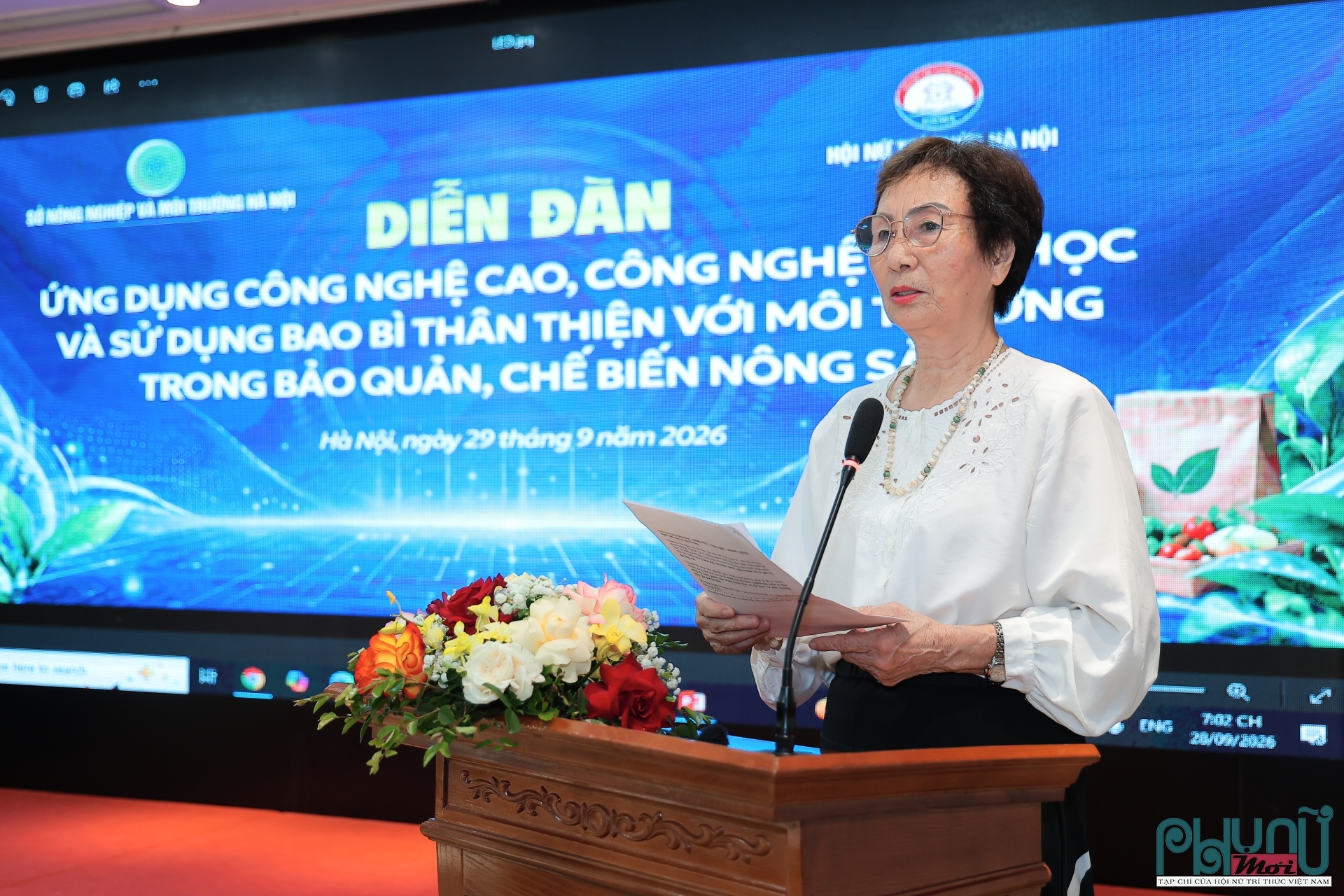 PGS.TS Bùi Thị An, Chủ tịch Hội Nữ trí thức TP Hà Nội
