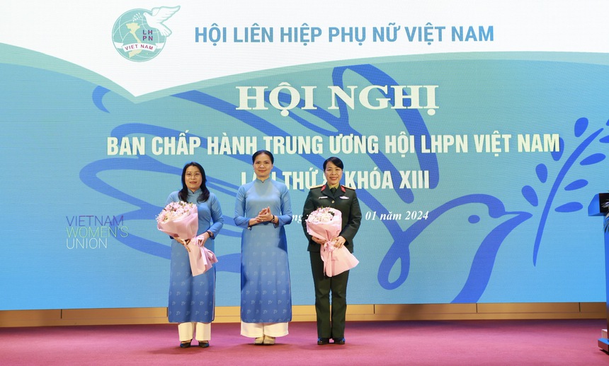 Bà Nguyễn Thị Thu Hiền được bầu kiện toàn Phó Chủ tịch Hội LHPN Việt Nam khóa XIII, nhiệm kỳ 2022-2027 - Ảnh 3.