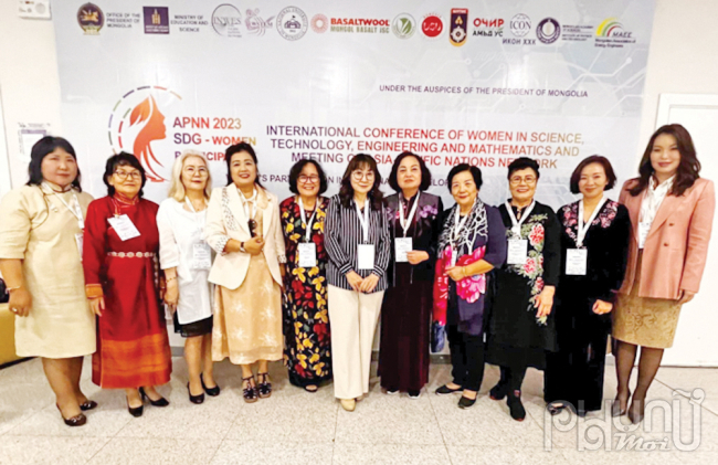 Hội nghị Mạng lưới các Nhà khoa học nữ khu vực Châu Á - Thái Bình Dương tổ chức tại Mông Cổ từ ngày 29/6 đến 1/7/2023.