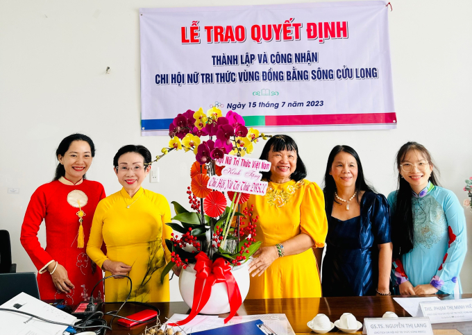 Ra mắt Chi hội Nữ trí thức Đồng bằng Sông Cửu Long