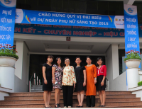 HỘI NỮ TRÍ THỨC VIỆT NAM  VỚI “NGÀY PHỤ NỮ  SÁNG TẠO NĂM 2015”
