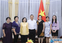 Thứ trưởng Vũ Hồng Nam đã tiếp Chủ tịch Hội Nữ trí thức Việt Nam (TTVN) Phạm Thị Trân Châu.