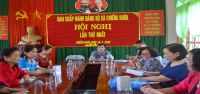 LÃNH ĐẠO HỘI NỮ TRÍ THỨC VIỆT NAM THĂM VÀ LÀM VIỆC  TẠI XÃ CHIỀNG KHỪA, HUYỆN MỘC CHÂU, TỈNH SƠN LA