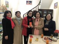 Lãnh đạo hội chúc xuân đầu tiên trong nhiệm kỳ mới