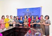 Lãnh đạo Hội Nữ trí thức Việt Nam dự Hội nghị Tổng kết Chi hội Nữ trí thức Liên ngành II