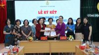 Ký kết Chương trình phối hợp giữa Hội Nữ trí thức Việt Nam và Công đoàn Y tế Việt Nam