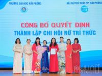 Thành lập Chi hội Nữ trí thức Trường Đại học Hải Phòng